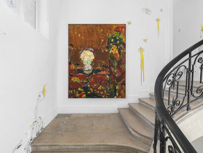 Paulo Nimer Pjota, Os alquimistas estão chegando, vista da exposição. Cortesia de Mendes Wood DM