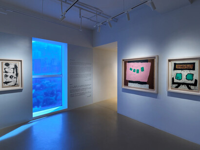 The light of hope, exhibition view. Courtesy of 3812 Gallery