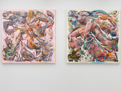 Laust Højgaard, Mass momentum, exhibition view. Courtesy of Collaborations