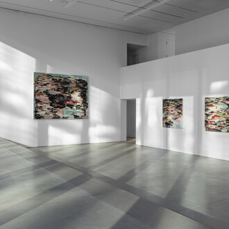 Li Songsong, History painting, exhibition view. Courtesy of Pace Gallery