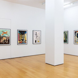 Helmut Middendorf, Nocturama, exhibition view. Courtesy of Eleni Koroneou Gallery