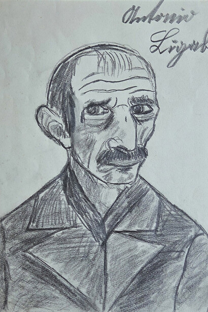 Antonio Ligabue, Autoritratto, III periodo. Per gentile concessione di Galleria de’ Bonis