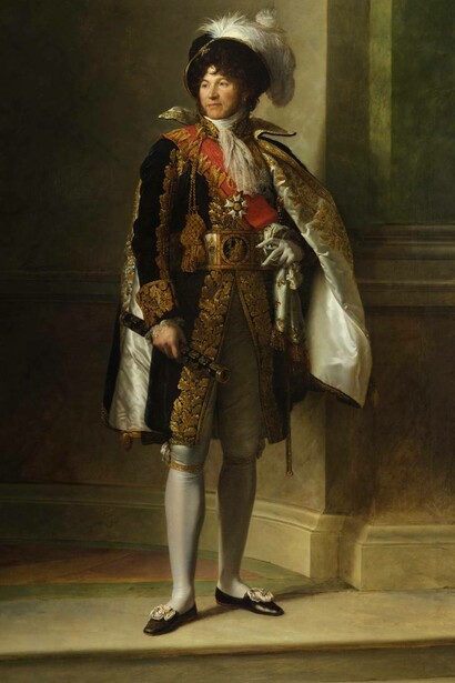 François Gérard, Ritratto di Gioacchino Murat, 1800-1810, olio su tela, Museo di Capodimonte, Napoli, Italia