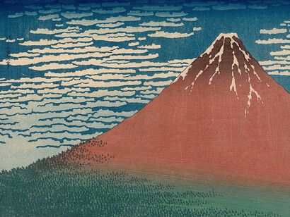 Katsushika Hokusai, Fine Wind, Clear Weather, circa 1830