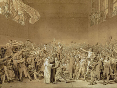 Jacques-Louis David. Courtesy of Louvre Museum