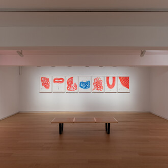 Chiharu Shiota, Echoes between, exhibition view. Courtesy of the artist and Templon. Photo by Charles Roussel