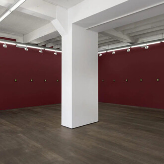 Sanam Khatibi, I miscalculated the stars, exhibition view. Courtesy of Rodolphe Janssen Gallery