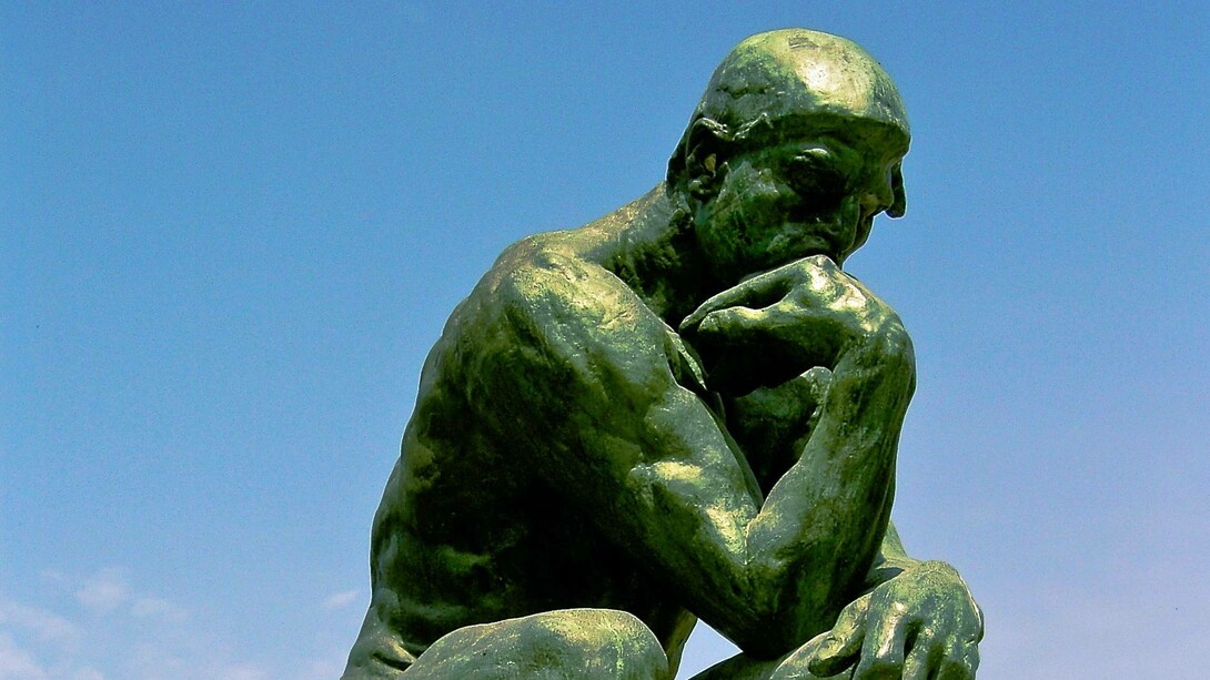 August Rodin, Il Pensatore, 1879–1889, Musée Rodin di Parigi, Francia