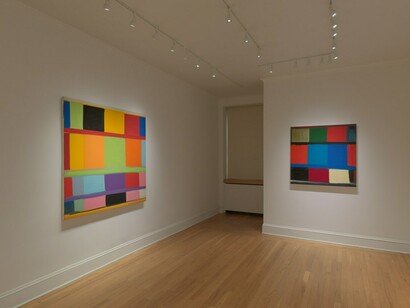 Stanley Whitney. Henri Matisse, exhibition view. Courtesy of Craig Starr Gallery