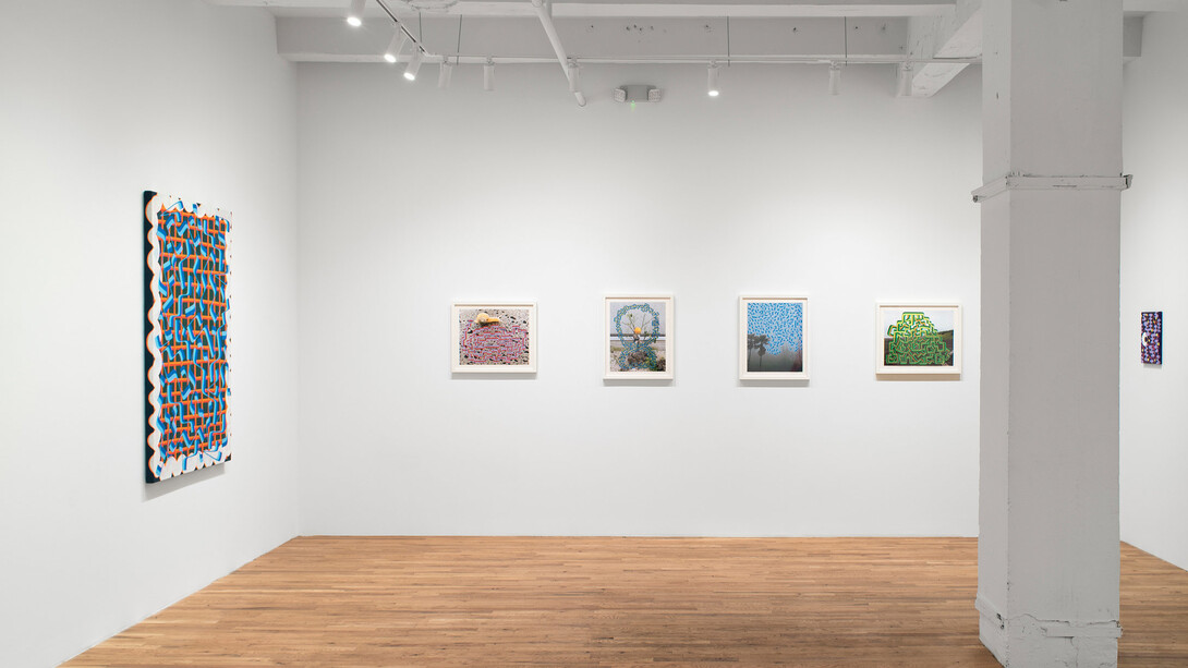 Isaac Tin Wei Lin, Intertwined infinities, exhibition view. Courtesy of Fleisher/Ollman Gallery