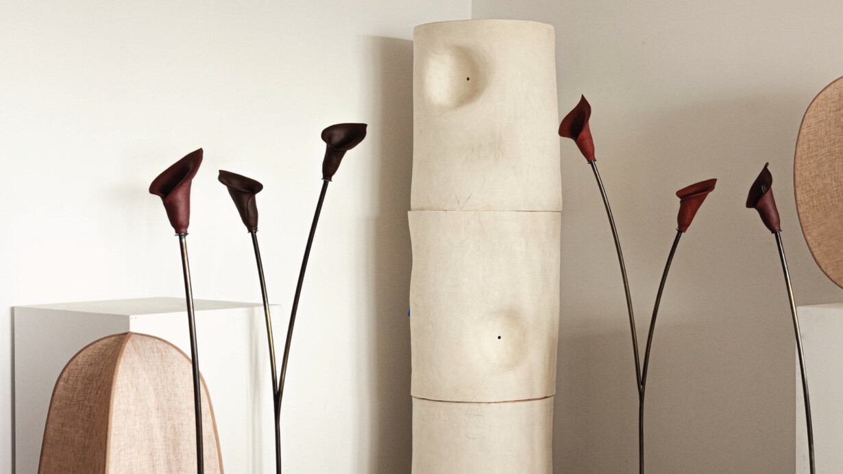 Eny Lee Parker, A soft place to land, exhibition view. Courtesy of Hannah Traore Gallery