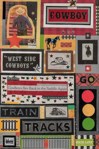 Renée Borkow, Star (detail), 2023. Courtesy of Viridian Artists