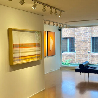 Various artists, The breath of time, exhibition view. Courtesy of Beatriz Esguerra Art