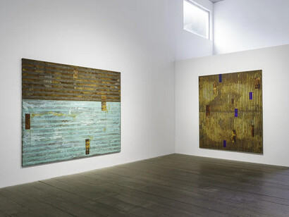 José Bechara, Volt, vista da exposição. Cortesia da Galeria Marília Razuk