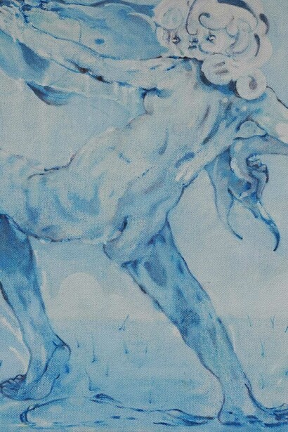 Katya Labowe-Stoll, Dry land (detail), 2025. Courtesy of Make Room Gallery