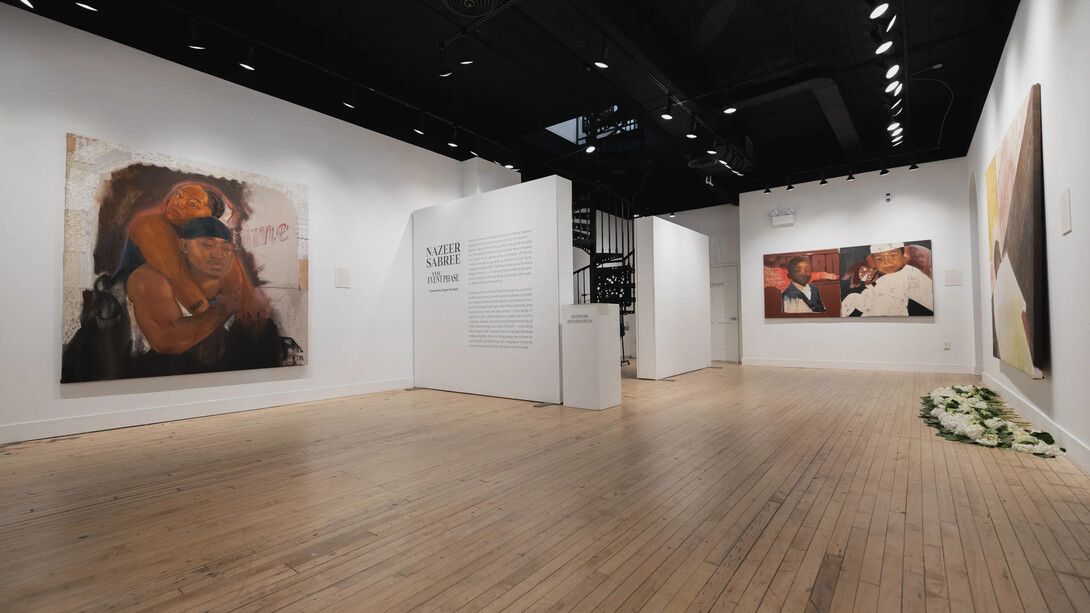 Nazeer Sabree, The event phase, exhibition view. Courtesy of Paradigm Gallery + Studio