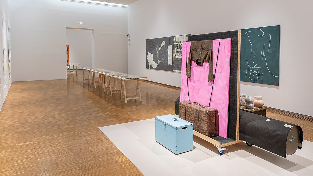 Johannes Zechner und Pedro Serrano, Camuflajes, ausstellungsansicht. Mit freundlicher genehmigung der Neuen Galerie Graz