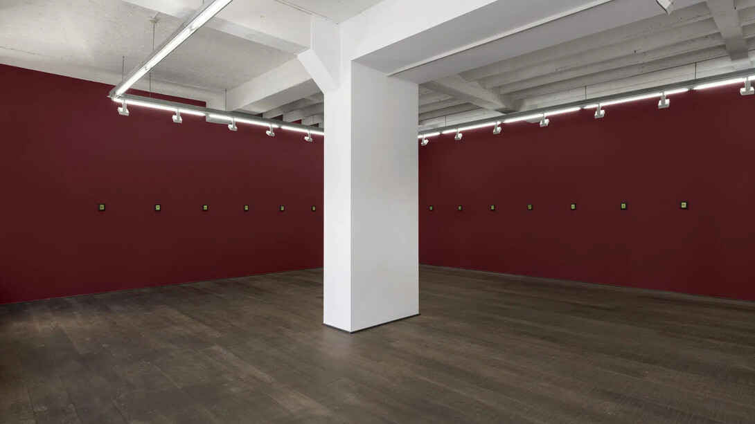 Sanam Khatibi, I miscalculated the stars, exhibition view. Courtesy of Rodolphe Janssen Gallery