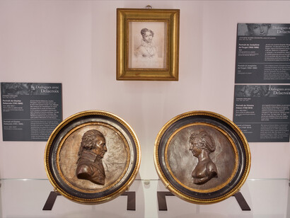 Delacroix. A place, an artist, exhibition view. Courtesy of Musée National Eugène-Delacroix