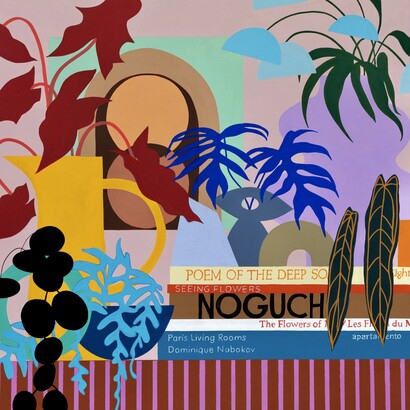 Mary Finlayson, Seeing flowers. Courtesy of JoAnne Artman Gallery