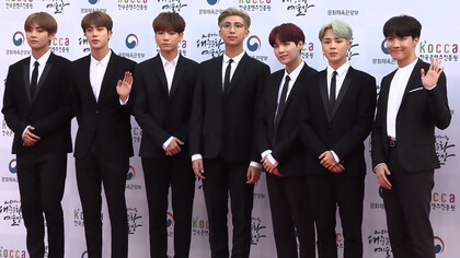 BTS walked the red carpet at the Korean Popular Culture & Arts Awards on October 24, 2018, where they were honored for their contributions to Korean culture and the global music scene