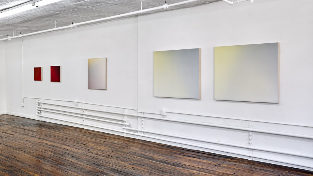 Maximilian Schubert, Dissolves, exhibition view. Courtesy of Off Paradise Gallery