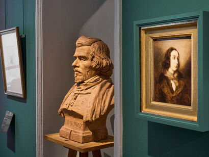 Delacroix. A place, an artist, exhibition view. Courtesy of Musée National Eugène-Delacroix