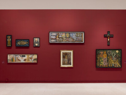 Atreverse a más. Valencia antes del arte normativo. 1947-1960, vista de exhibición. Cortesía de IVAM