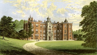 Beaudesert circa 1880, Cannock Chase in Staffordshire, England