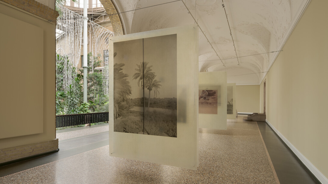 Alia Farid, A sounding of the Earth, exhibition view. Courtesy of Glyptotek