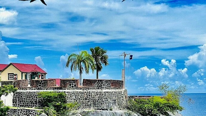 Overlooking the Caribbean Sea, Fort Oranje links St. Eustatius’s present-day tranquility with its revolutionary past