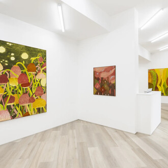 Lucy Mahon, To the moon and back, exhibition view. Courtesy of Beers London