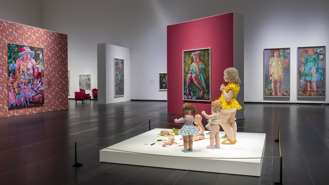 Stiina Saaristo, Always happy, exhibition view. Courtesy of Serlachius Museum