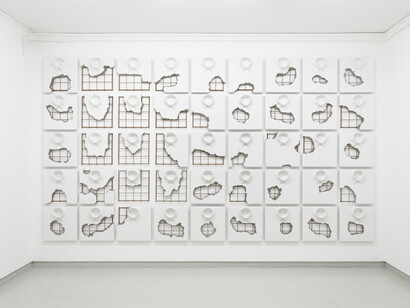 Isaque Pinheiro, Retroexpectativa, exhibition view. Courtesy of Galeria Presença