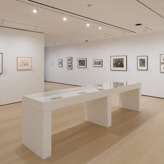 Various artists, Five centuries of works on paper: the Grunwald center at 70, exhibition view. Courtesy of Hammer Museum