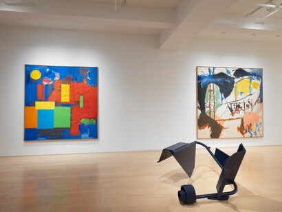 Various artists, Fields of color V, exhibition view. Courtesy of Yares Art