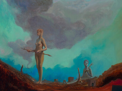 Leo Frontini, Desolation (detail), 2025. Courtesy of Make Room Gallery