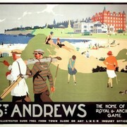 Henry George Gawthorn, St Andrews, About 1927, Poster. 101 X 127 cm, Credit Line: National Railway Museum/Science & Society Picture Library