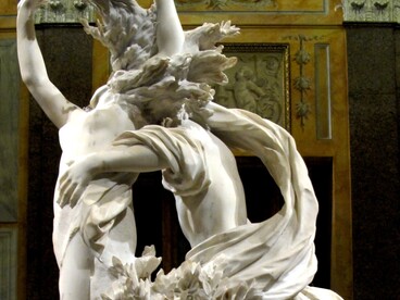 Gian Lorenzo Bernini, Apollo e Dafne, 1622-25, dettaglio, Galleria Borghese, Roma, Italia