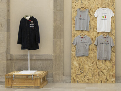 David Delfín, en tránsito, exhibition view. Courtesy of Museo Patio Herreriano