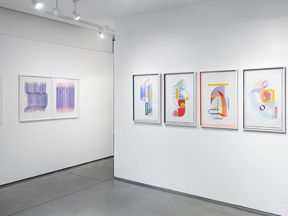 David Sisso, Ludi, exhibition view. Courtesy of Otto Gallery