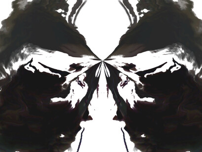 Aplicação do teste de Rorschach. Todas essas mediações estiveram presentes nesse desejo particular de me profissionalizar em algo que faria sentido para mim

