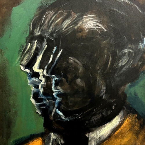 Kristian David, El empleado de oficina bien peinado, 2022. Cortesía de Kristian David