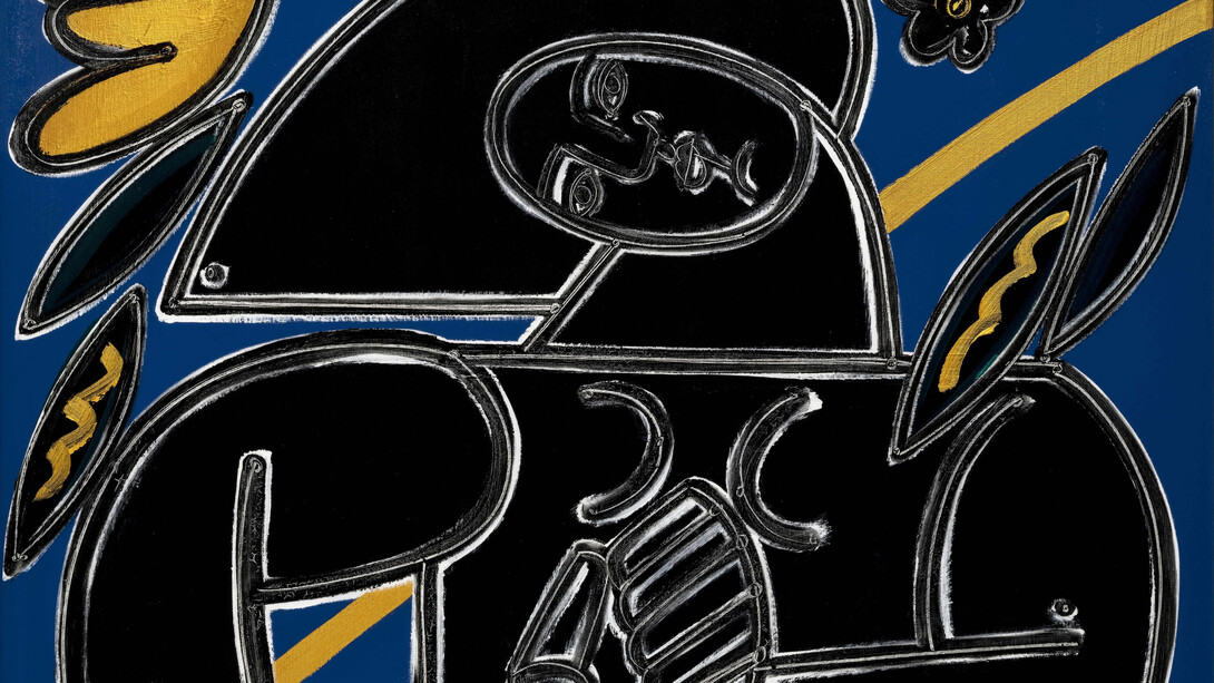 America Martin, Dance in the soft golden wind I (detail). Courtesy of JoAnne Artman Gallery 