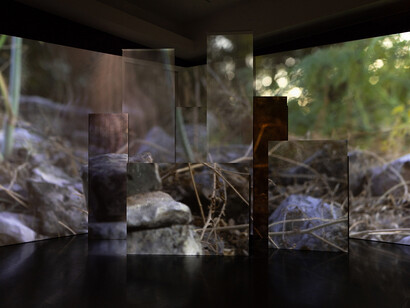 Basel Abbas and Ruanne Abou-Rahme, Prisoners of love: until the sun of freedom, exhibition view. Courtesy of Museu d’Art Contemporani de Barcelona