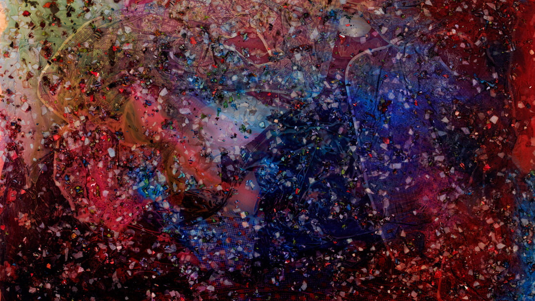Kevin Beasley, What delineates the edge (detail). © Kevin Beasley, courtesy of the artist and Regen Projects