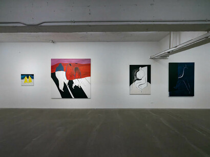 Lulu Ngie, Lines of breath, exhibition view. Courtesy of Gallery Exit 