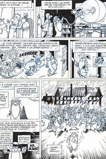 Joyeux anniversaire, Léonard! Courtesy of Huberty & Breyne Gallery