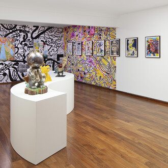 Ramiro Chaves, Ruido viator (Noise viator), exhibition view. Courtesy of Proyectos Monclova