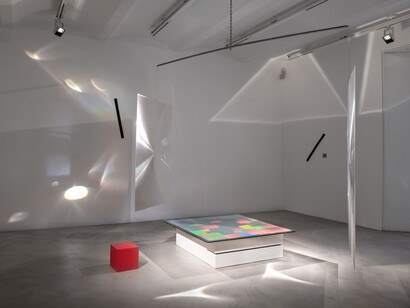 Dieter Jung, Life of colors, exhibition view. Courtesy of the Kornfeld Galerie